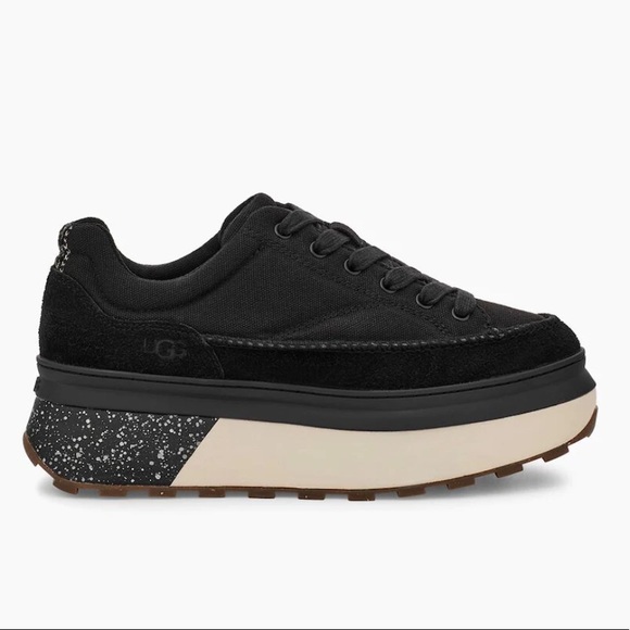 UGG Women’s Marin Lace Platform Canvas Sneakers - Picture 8 of 8